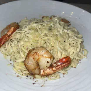 Lemon Shrimp Pasta