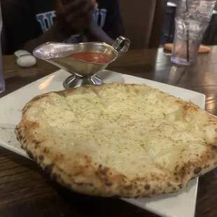 Garlic Bread with cheese.