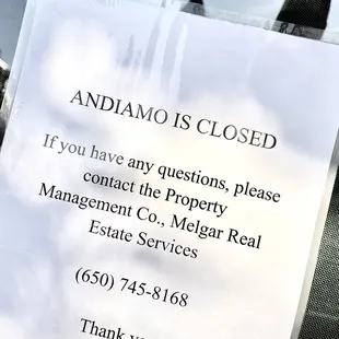 Permanent closed. People are able to still book reservations though!!???