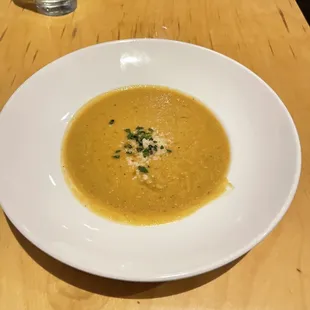 Roasted corn soup