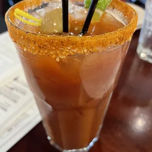 Bloody Mary lunch special menu $7