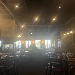 Inside of the restaurant
