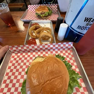 Green Chili Burger