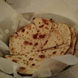 Warm Pita Bread Basket