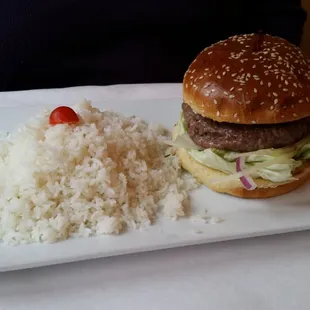 Lamb Burger