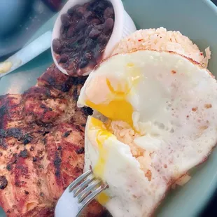 I paid a little extra for this runny egg. Yumm