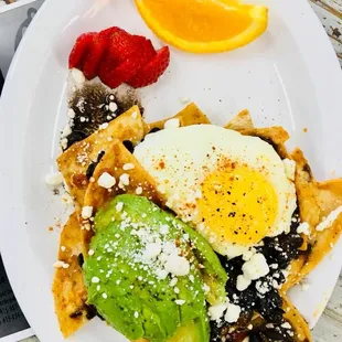 CHILAQUILES going to be served tomorrow for Mexico viva la Mexico breakfast 8 to 10 stop by hip hip hooray June 23rd Saturday