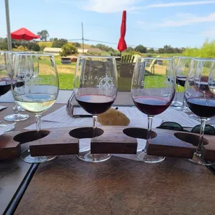 Wine flights