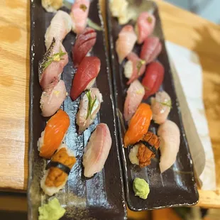 Omakase sushi dinner