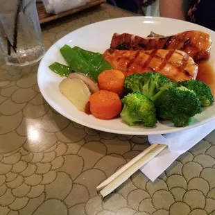 Grilled Salmon Teriyaki