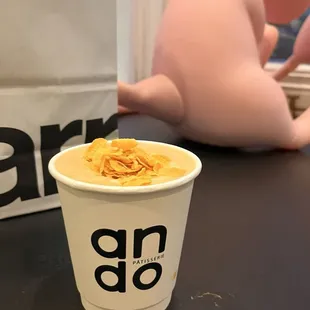 Corn latte