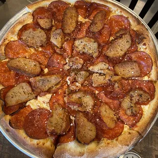 pizza, food