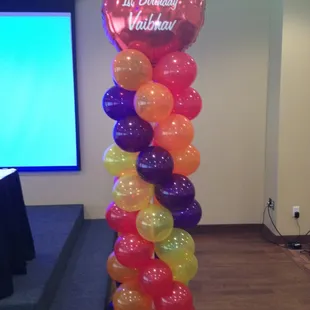 Customize your column with a personalized foil