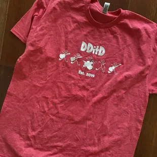 I won a Newby T-shirt by the band!