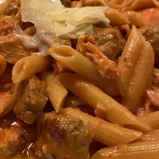 Spicy pasta