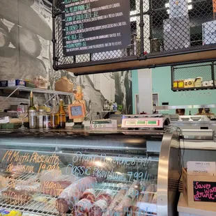 interior, sushi and sashimi