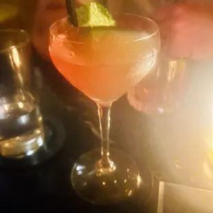 Lambhattan cocktail