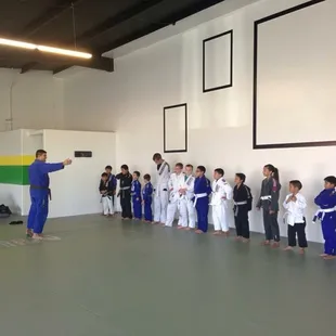 Kids class is growing