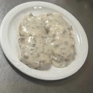 Full Order Biscuits N Gravy