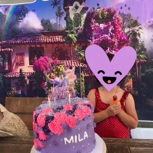 Some of the flower embellishments got flattened during transportation, it was perfect when we first got it.