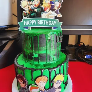 FYI I added the top piece and cake was not moist.