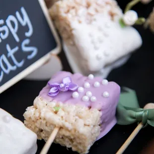 Custom rice crispy treats