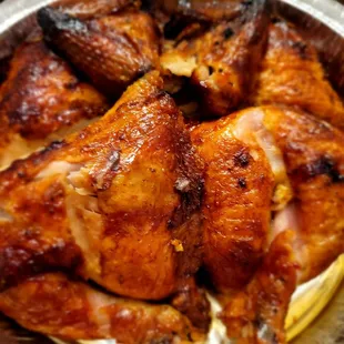 Whole roast chicken