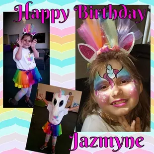 My daughters 7th birthday party Andrea did amazing as always!!