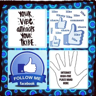 Follow me on Facebook