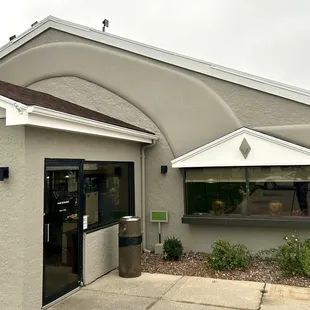 Outside of the building