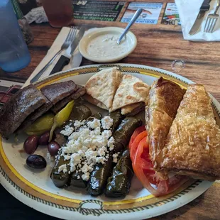 Taste of Greece platter