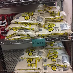 a display of doughnuts