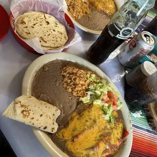 mexican food and drinks