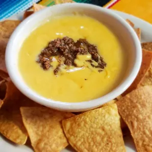Cheese Dip with Chips!