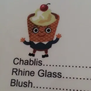 Wine makes ice cream happy. CHEAP wine makes me happy! ;)