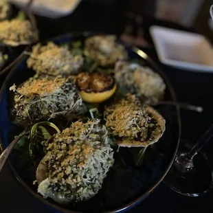 Oysters Rockefeller