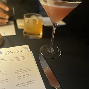 French Martini &amp; Bourbon Buzz