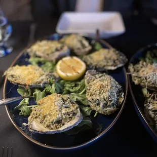 Oysters Rockefeller
