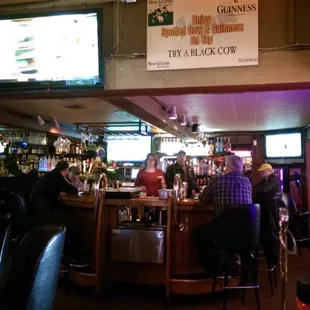 The bar.
