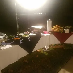 Soccer Event they feed 200 guests