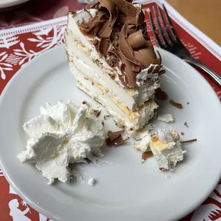 The wonderful chocolate glacier torte!