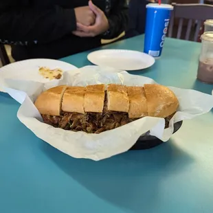 Steak, Onion and Cheese Sandwich Steak, Onion and Cheese Sandwich