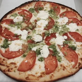 Gluten free pizza white