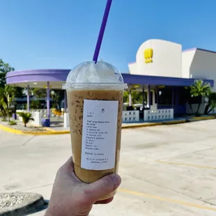 Large Cold Banana Dulce de Leche