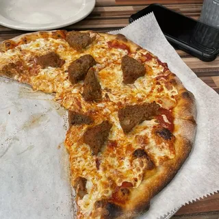 Meatball Pizza
