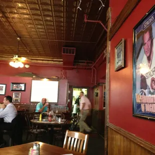 The perch dinner is the best in town.  Atwater beer on tap is a great touch and the atmosphere is fun and down to earth.