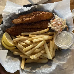 Cajun Fish and Chips