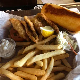 Yellow Perch Sandwich