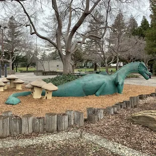 Dragon statue