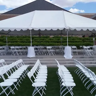 Tents, tables, chairs, linen, pipe &amp; Drape, stage and much more available for rent. Call 480-491-2115